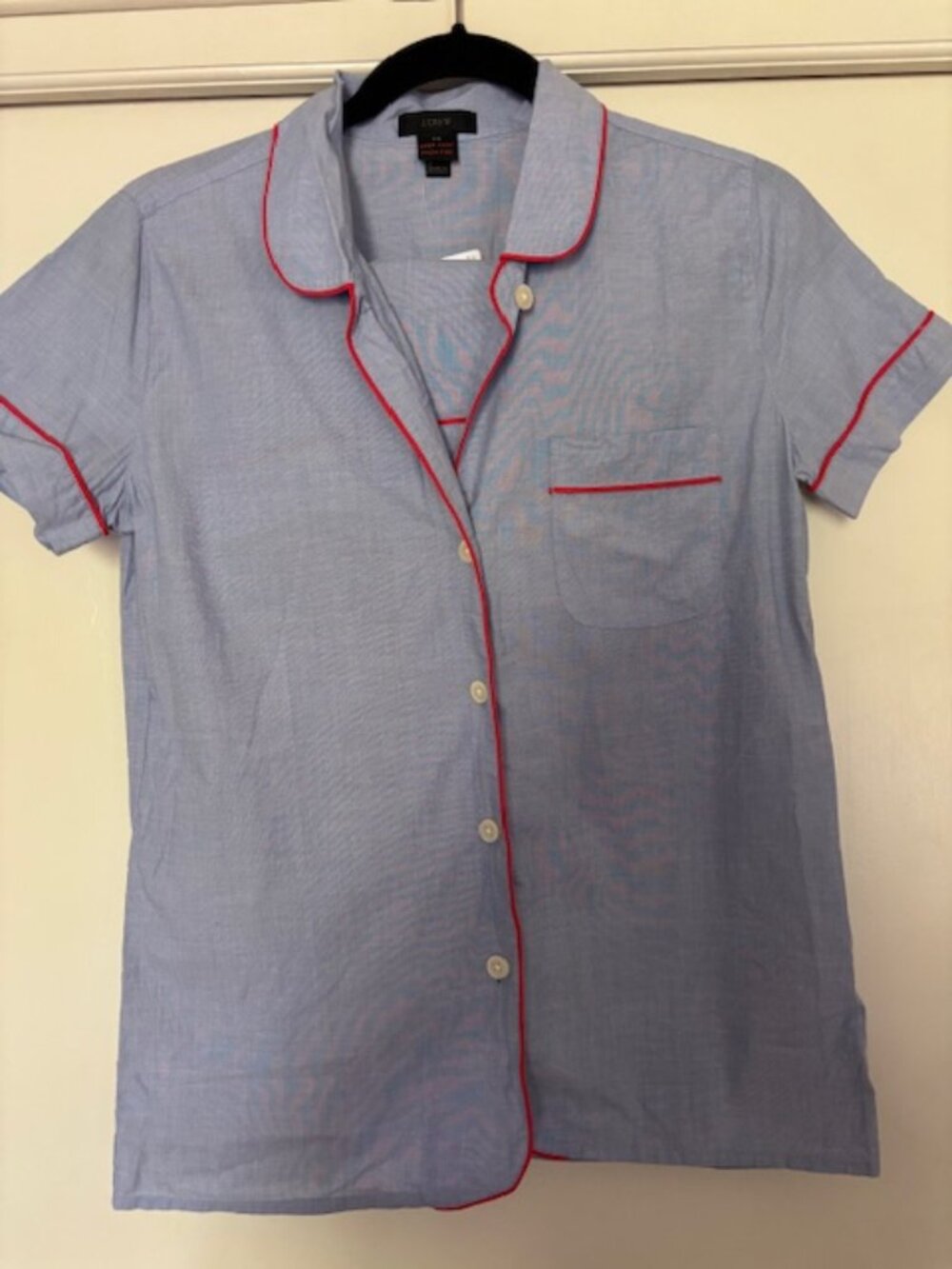 NWT J. Crew Short-Sleeve and Shorts Pajama Set